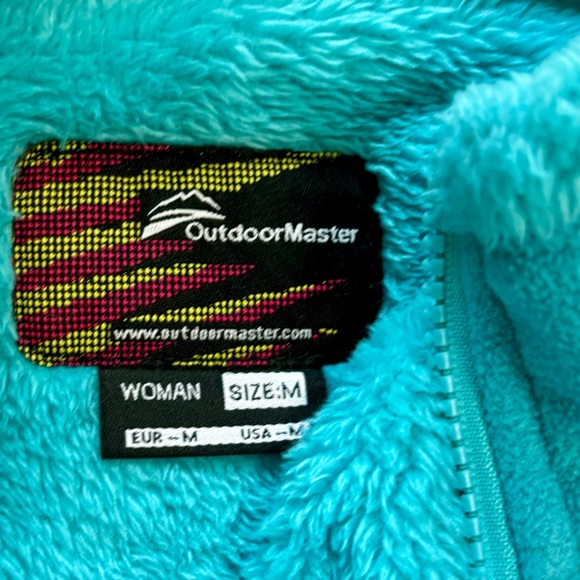 Blue ski jacket with removable, waterproof shell and fleece liner - Picture 11 of 13